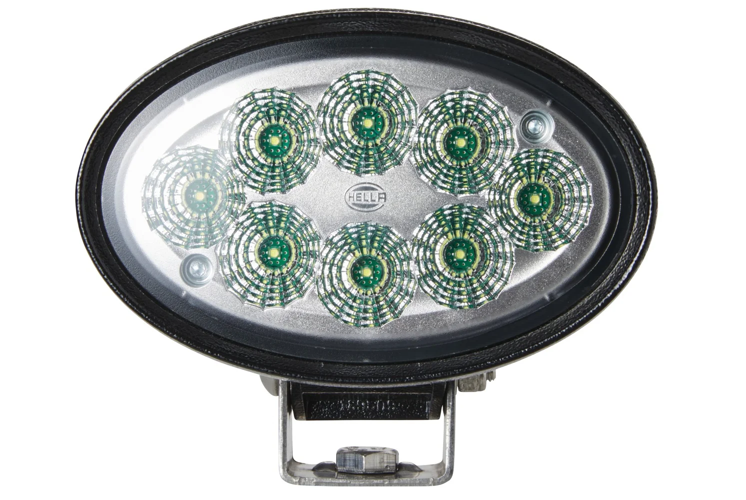HELLA - 1GA 996 661-011 - LED-Arbeitsscheinwerfer, Oval 100, 12/24V