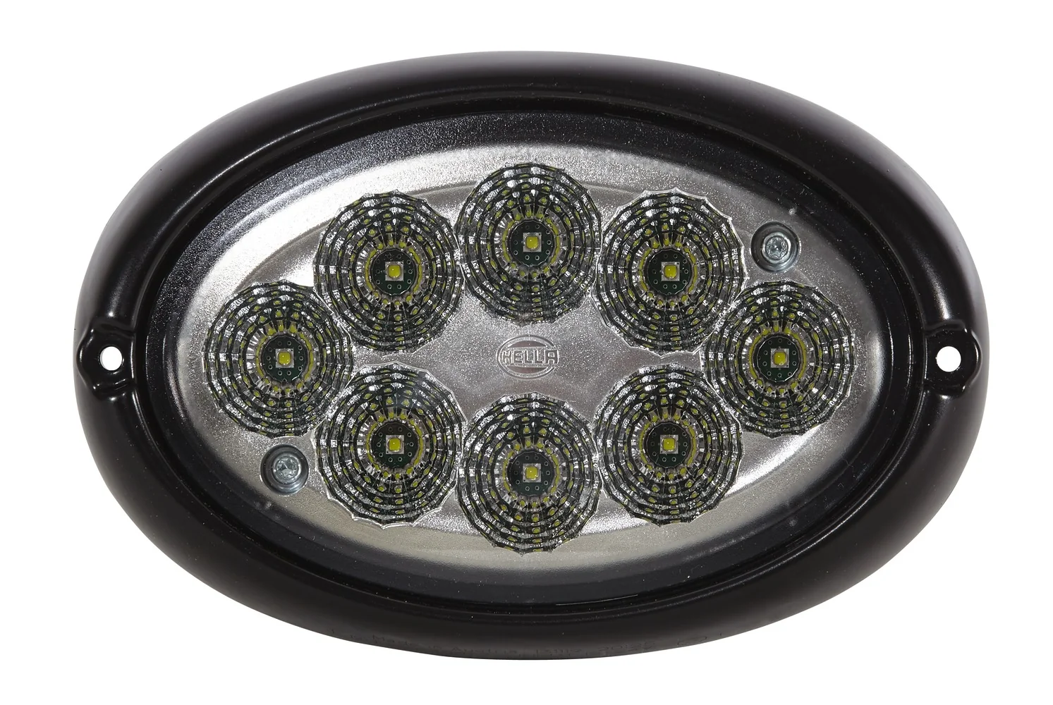 HELLA - 1GA 996 661-061 - LED-Arbeitsscheinwerfer, Oval 100, 24/12V