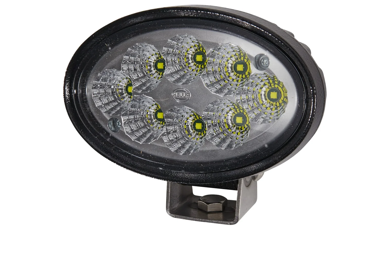 HELLA - 1GA 996 761-011 - LED-Arbeitsscheinwerfer, Oval 100 Gen. II, 24/12V