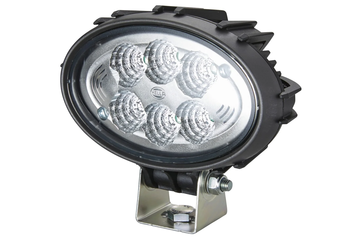 HELLA - 1GA 996 761-111 - LED-Arbeitsscheinwerfer, Oval 100 Compact, 12/24V
