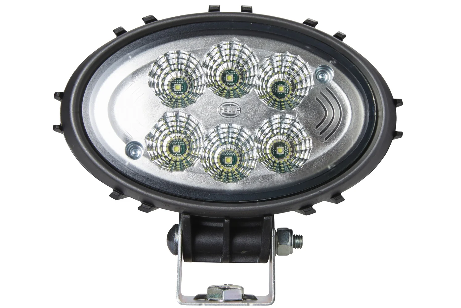 HELLA - 1GA 996 761-111 - LED-Arbeitsscheinwerfer, Oval 100 Compact, 12/24V