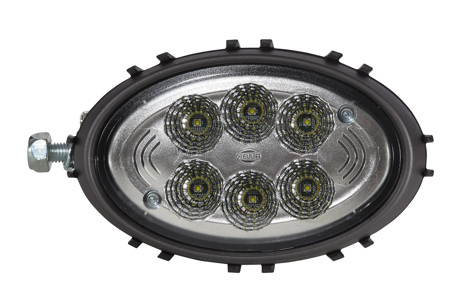 HELLA - 1GA 996 761-191 - LED-Arbeitsscheinwerfer, Oval 100 Compact, 12/24V