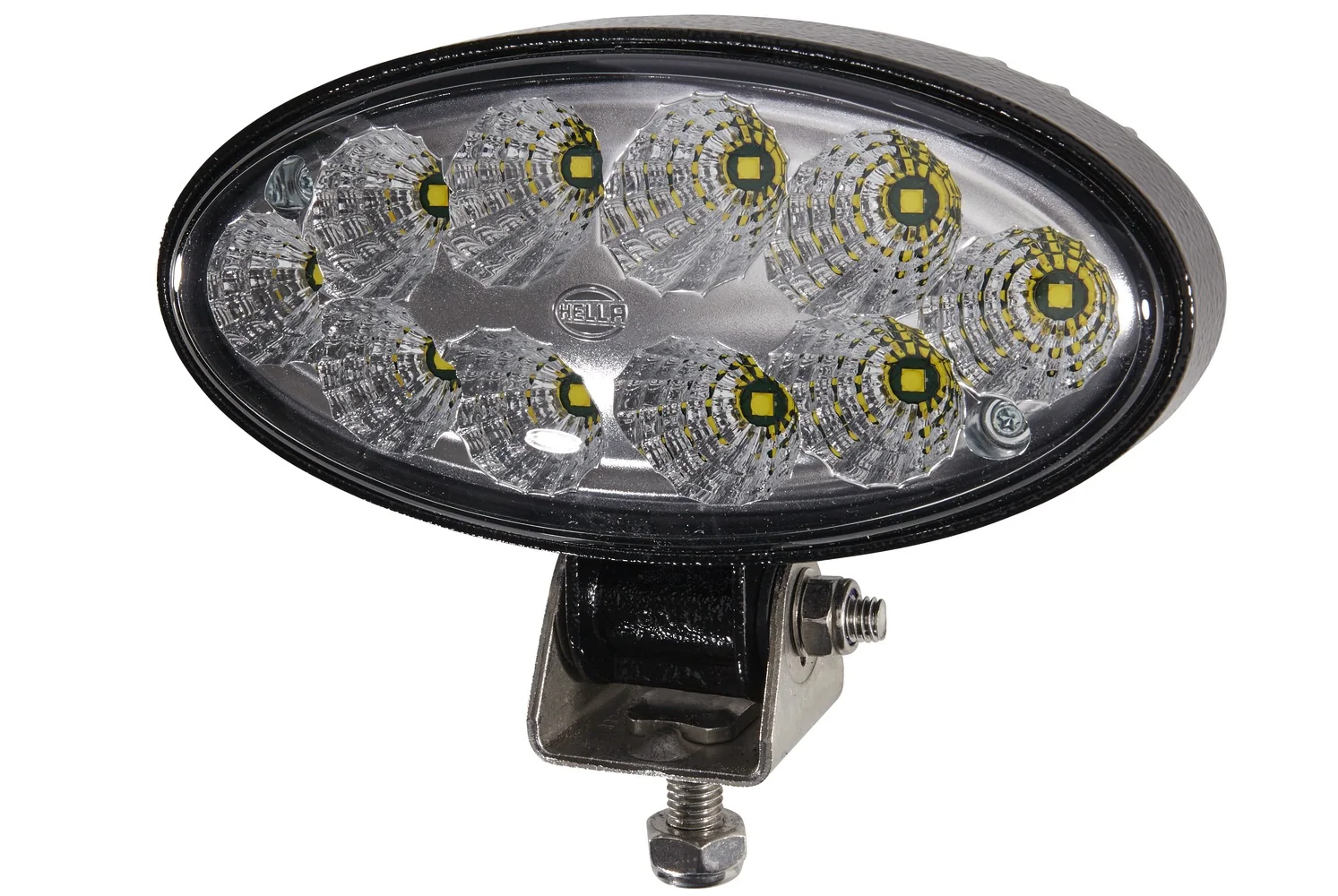 HELLA - 1GB 996 486-011 - LED-Arbeitsscheinwerfer, Oval 90 Gen. II, 12/24V