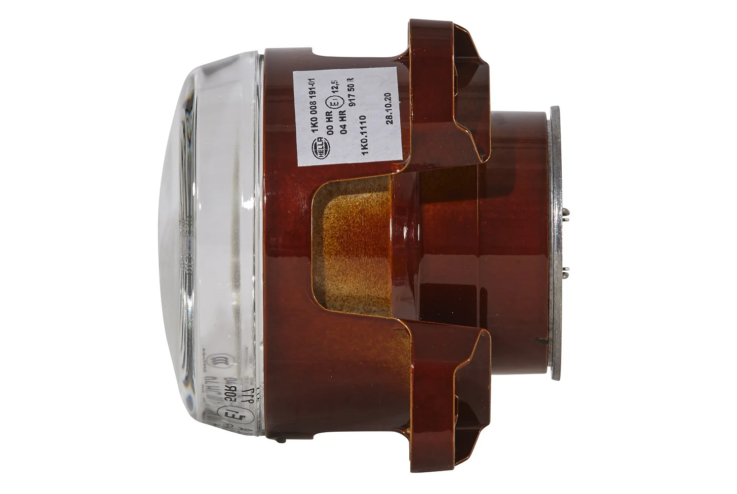 HELLA - 1K0 008 191-011 - FF/Halogen-Scheinwerfereinsatz, Fernscheinwerfer, 90mm Essential, 12V