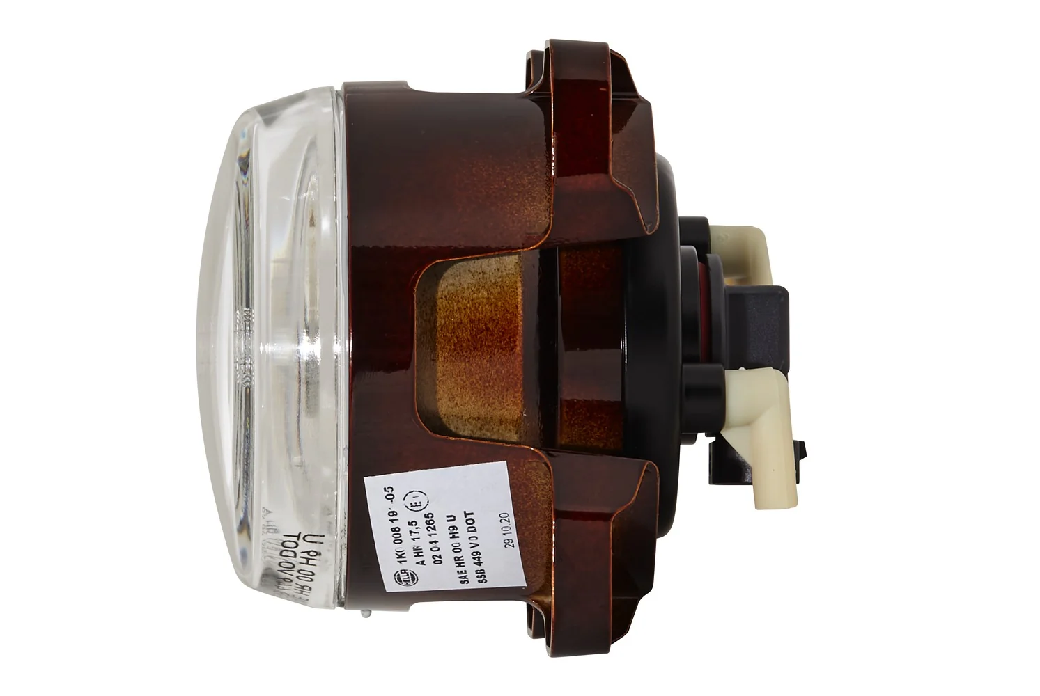 HELLA - 1K0 008 191-051 - FF/Halogen-Scheinwerfereinsatz, Fernscheinwerfer, 90mm Essential, 12V