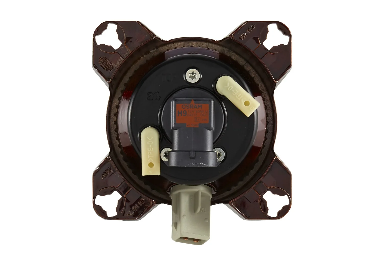 HELLA - 1K0 008 191-131 - Halogen/FF-Scheinwerfereinsatz, Fernscheinwerfer, 90mm Essential, 12V