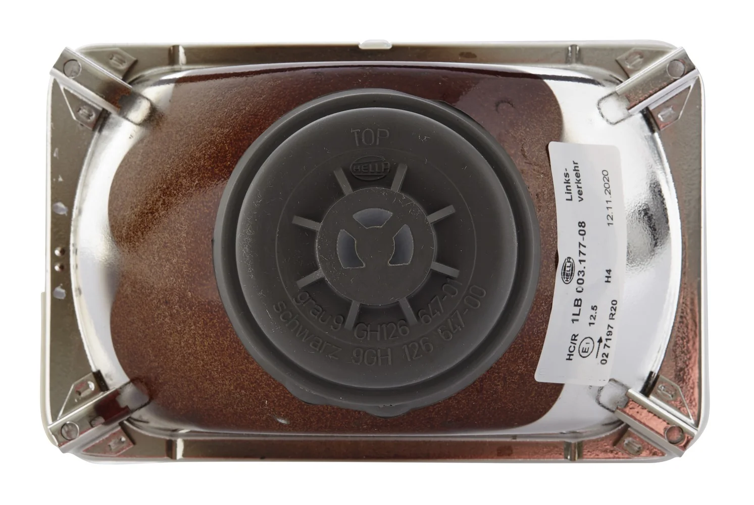 HELLA - 1LB 003 177-081 - Halogen-Scheinwerfereinsatz, Hauptscheinwerfer, 12/24V