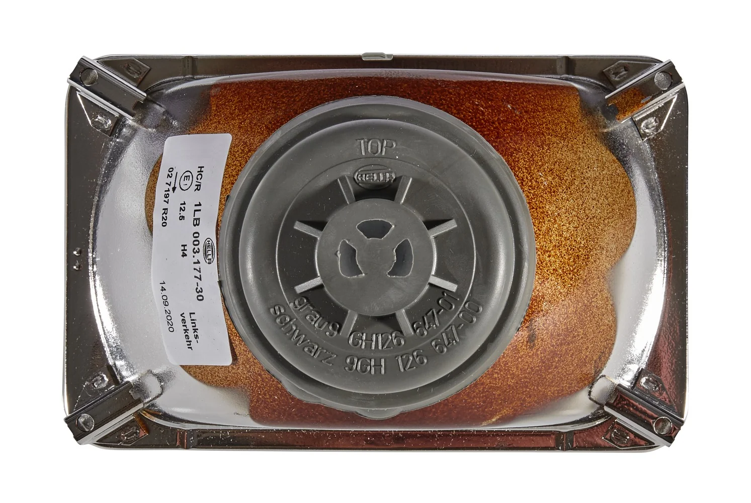 HELLA - 1LB 003 177-301 - Halogen-Scheinwerfereinsatz, Hauptscheinwerfer, 12/24V