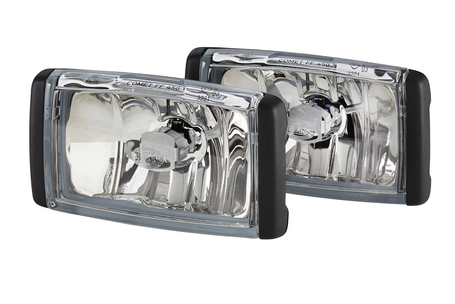 HELLA - 1NB 010 951-831 - FF/Halogen-Nebelscheinwerfersatz, Comet FF 450, 12/24V