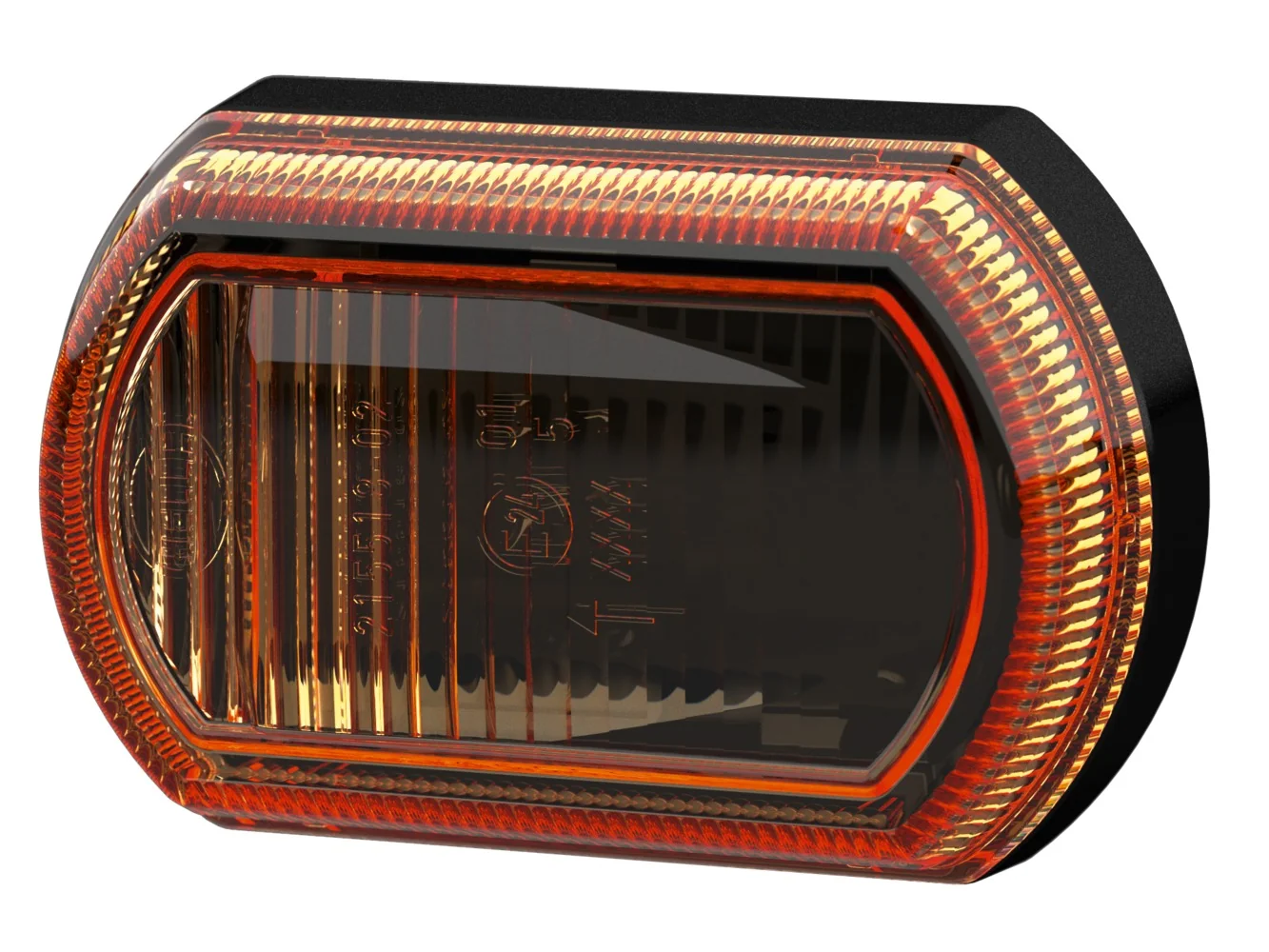 HELLA - 2BM 013 336-001 - Zusatzblinkleuchte, Shapeline Tech, LED, 12/24V