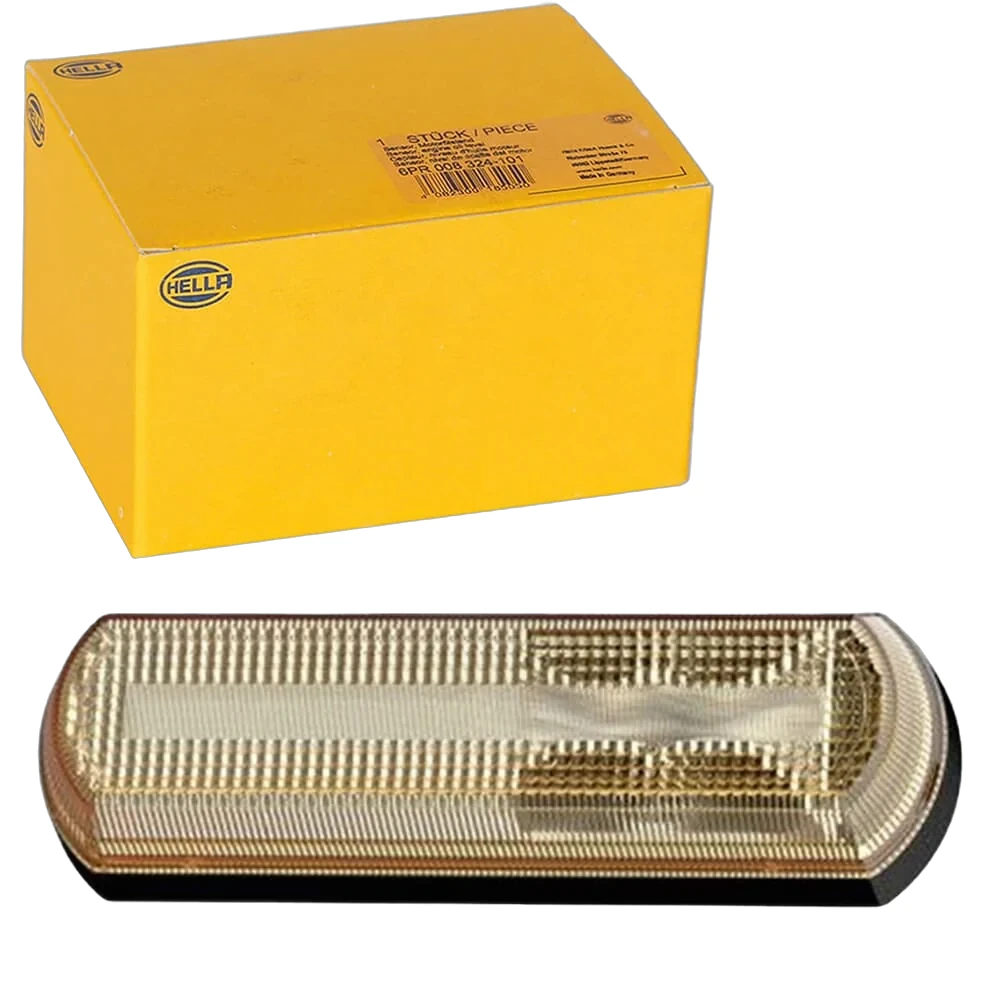 HELLA - 2BM 013 338-041 - Zusatzblinkleuchte, Shapeline Style, LED, 24/12V – Rechts