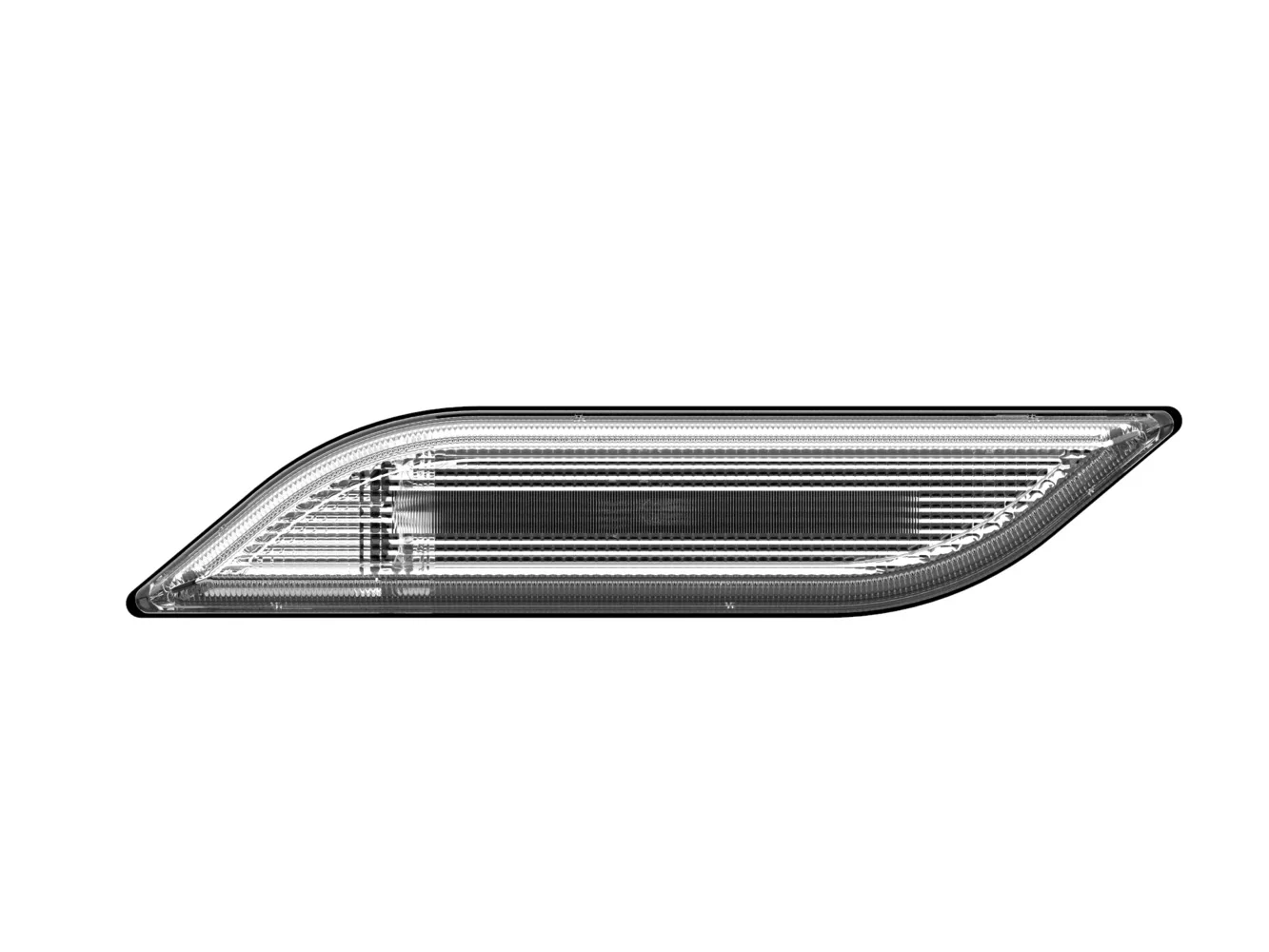 HELLA - 2BM 013 339-031 - Zusatzblinkleuchte, Shapeline Style, LED, 12/24V