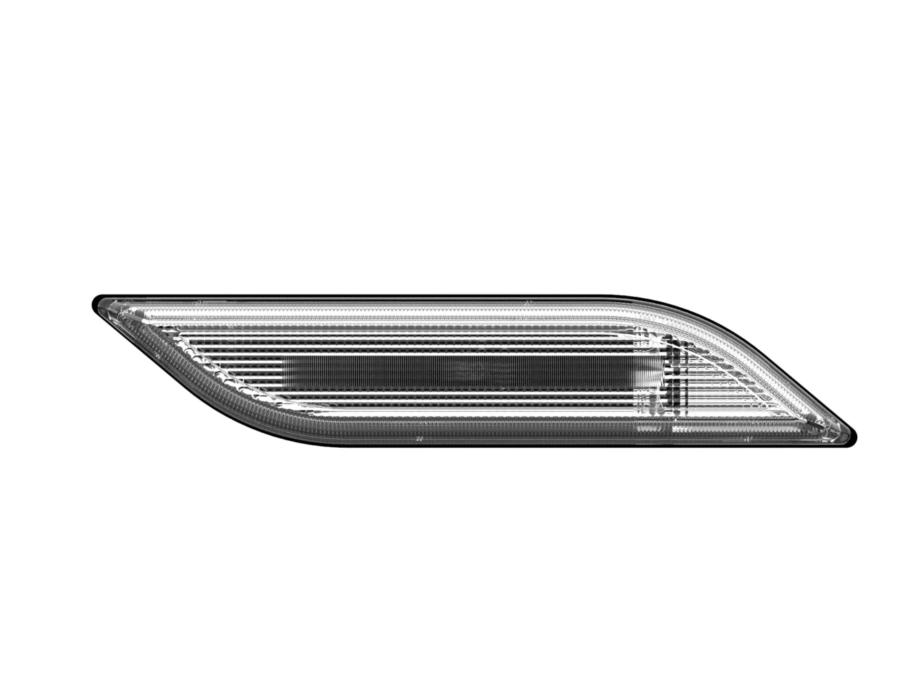 HELLA - 2BM 013 339-061 - Zusatzblinkleuchte, Shapeline Style, LED, 12/24V