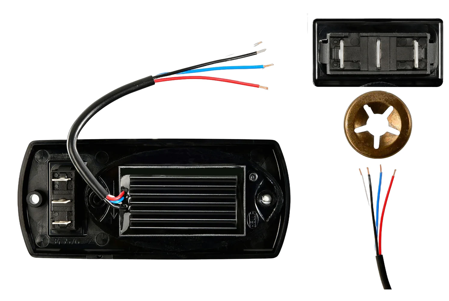 HELLA - 2JA 343 570-041 - Innenraumleuchte, Mini OvalLED, LED, 24V