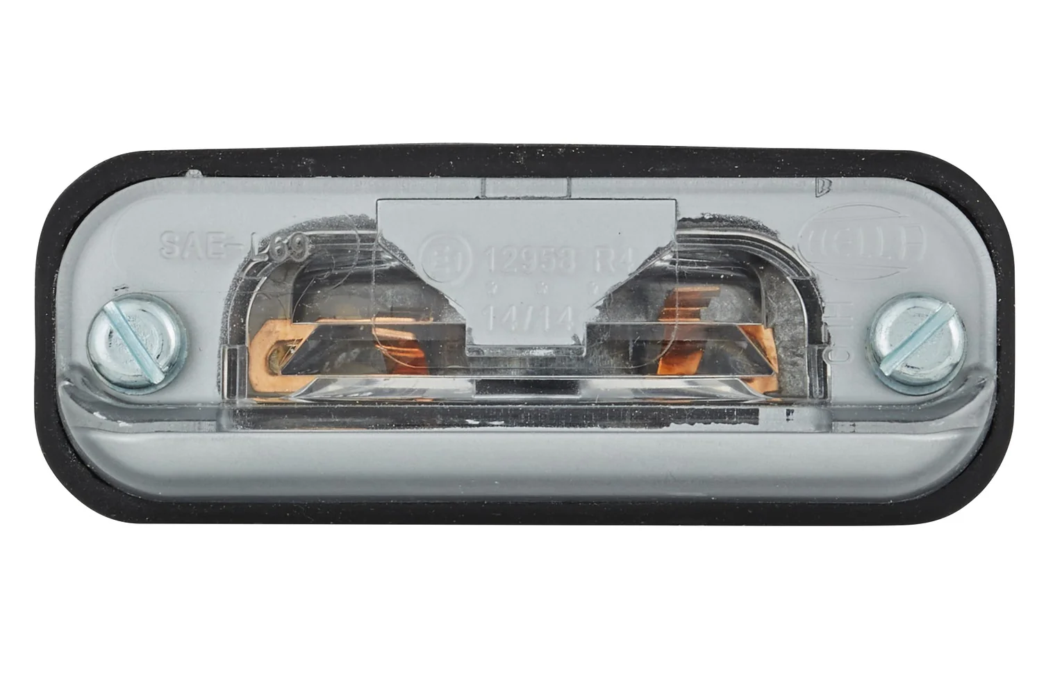 HELLA - 2KA 001 378-001 - Kennzeichenleuchte, Halogen, 12V