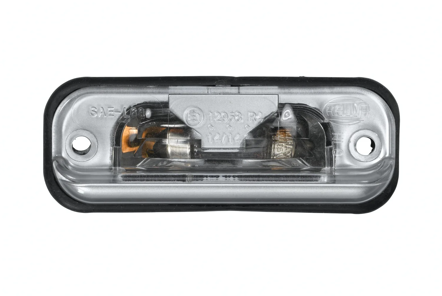 HELLA - 2KA 001 378-207 - Kennzeichenleuchte, Halogen, 12V