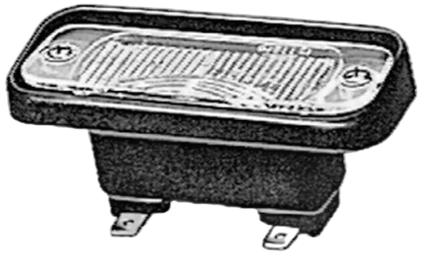 HELLA - 2KA 005 049-007 - Kennzeichenleuchte, Halogen, 12V