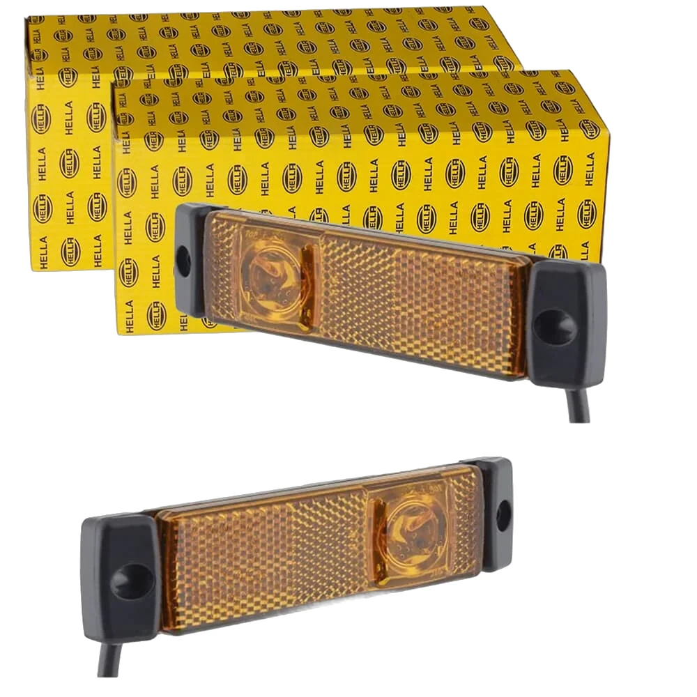 HELLA - 2PS 008 645-187 - Seitenmarkierungsleuchte, LED, 24V