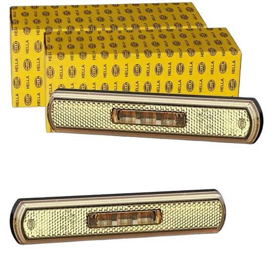 HELLA - 2PS 013 300-161 - Seitenmarkierungsleuchte, Shapeline Tech, LED, 24/12V