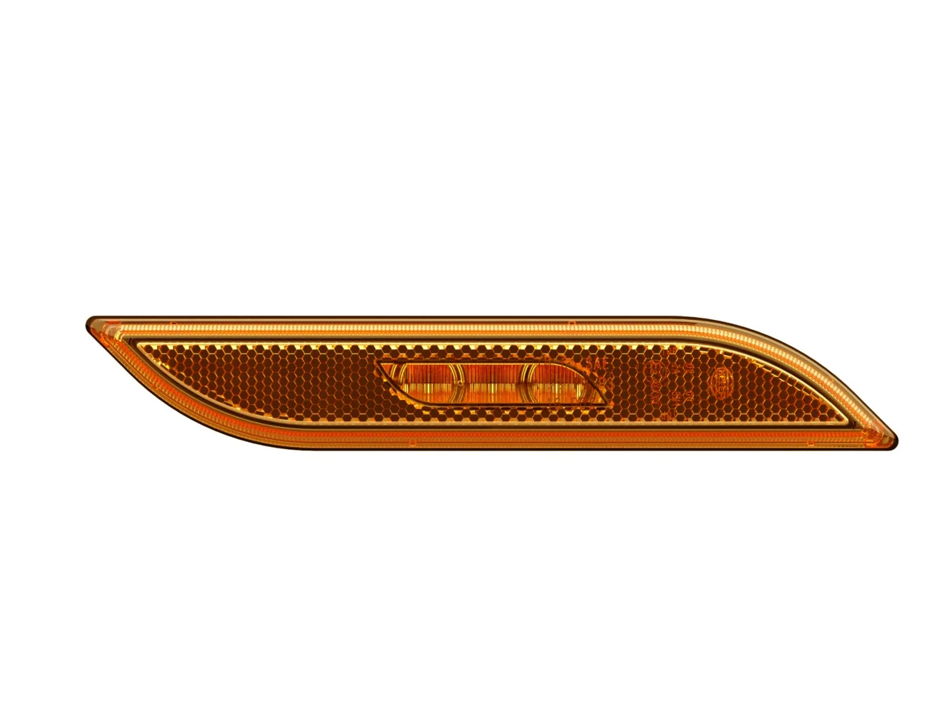 HELLA - 2PS 013 305-081 - Seitenmarkierungsleuchte, Shapeline Style, LED, 12/24V