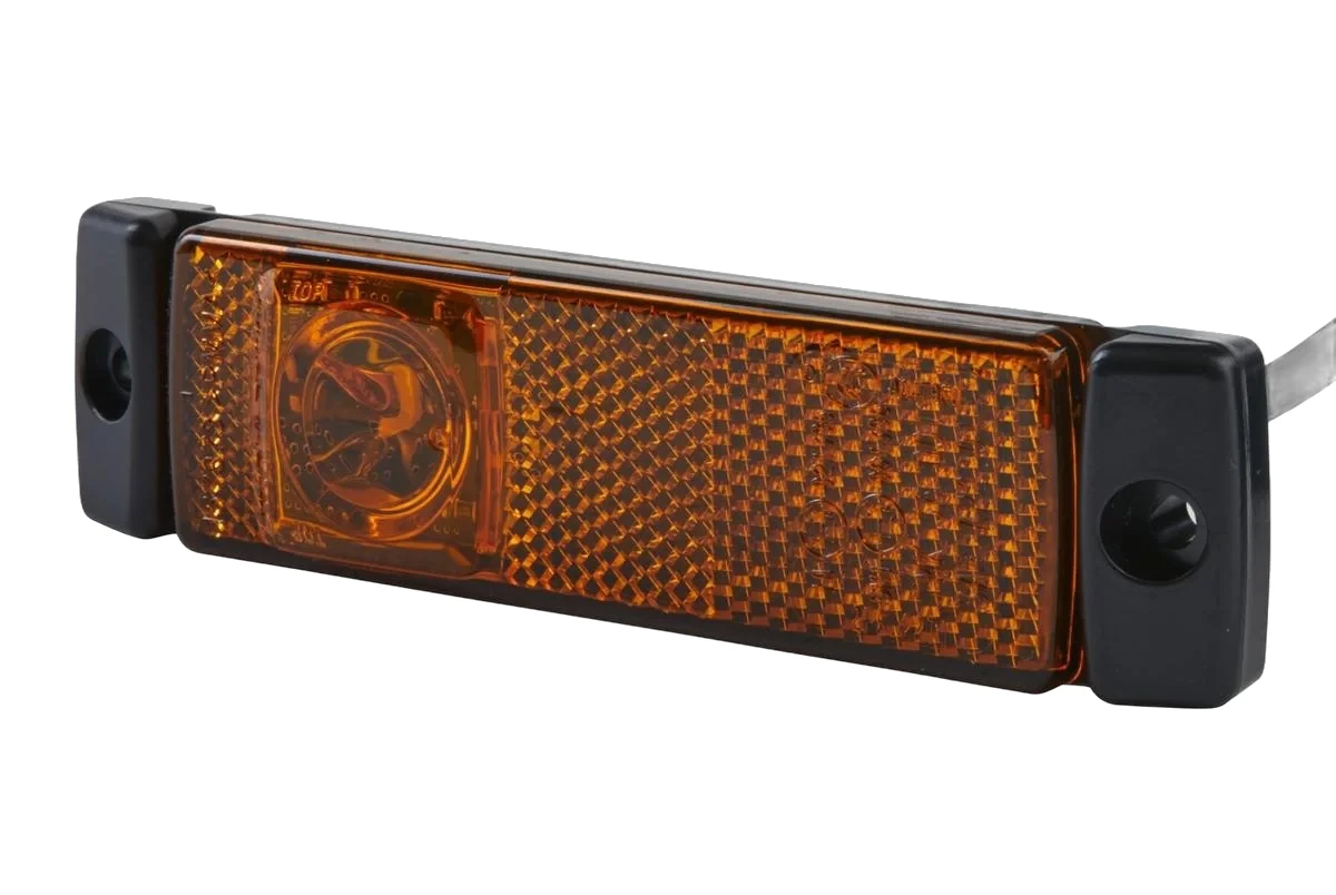 HELLA - 2PS 013 305-141 - Seitenmarkierungsleuchte, Shapeline Style, LED, 12/24V – Rechts