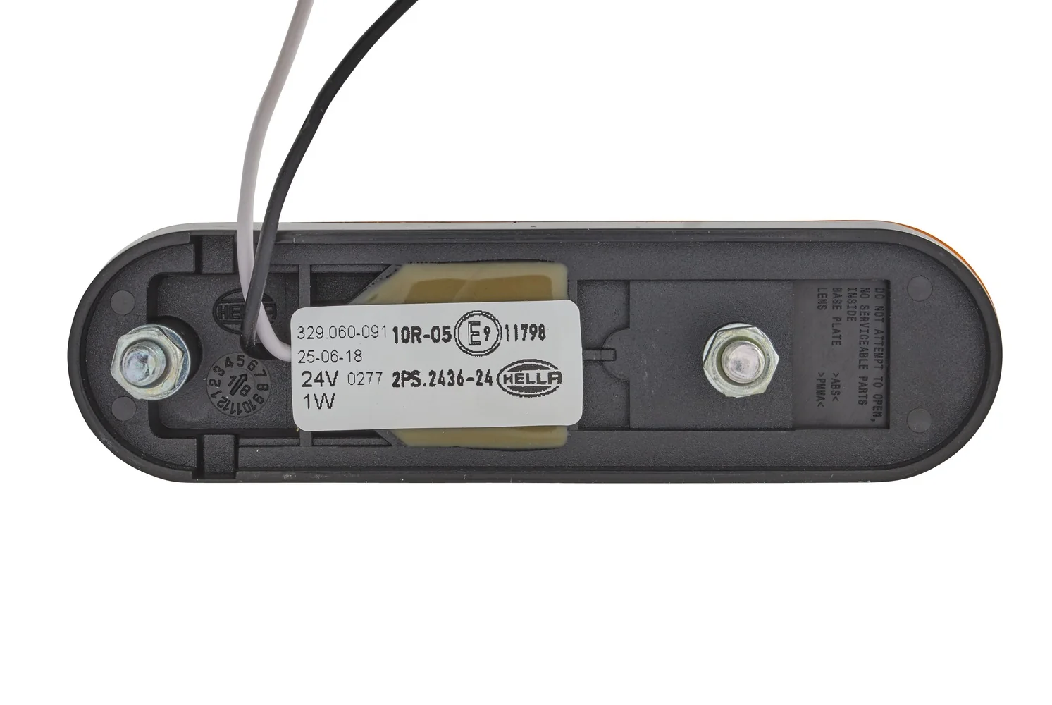 HELLA - 2PS 329 060-091 - Seitenmarkierungsleuchte, LED, 24V