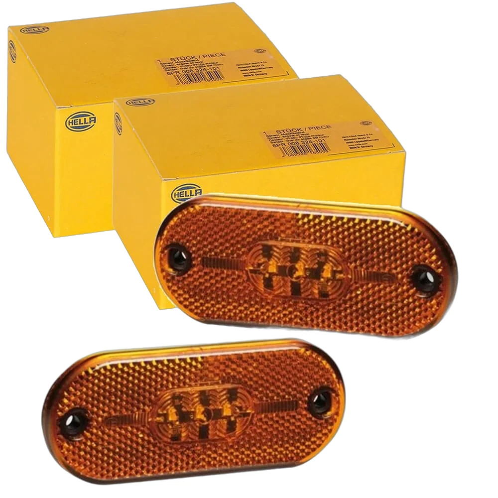 HELLA - 2PS 357 009-001 - Seitenmarkierungsleuchte, LED, 12V