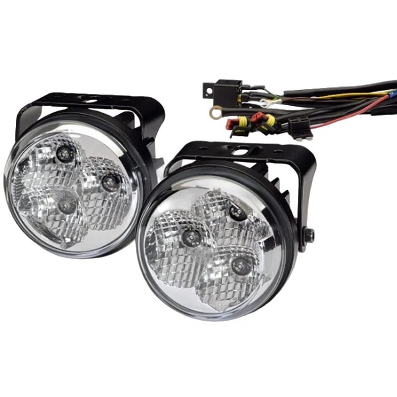HELLA - 2PT 009 599-811 - LED-Tagfahrleuchtensatz, 90mm, 24/12V