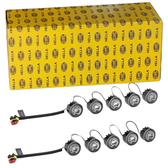 HELLA - 2PT 010 458-731 - LED-Tagfahrleuchtensatz, LEDayFlex, 24/12V
