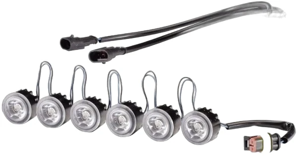 HELLA - 2PT 010 458-741 - LED-Tagfahrleuchtensatz, LEDayFlex, 12/24V