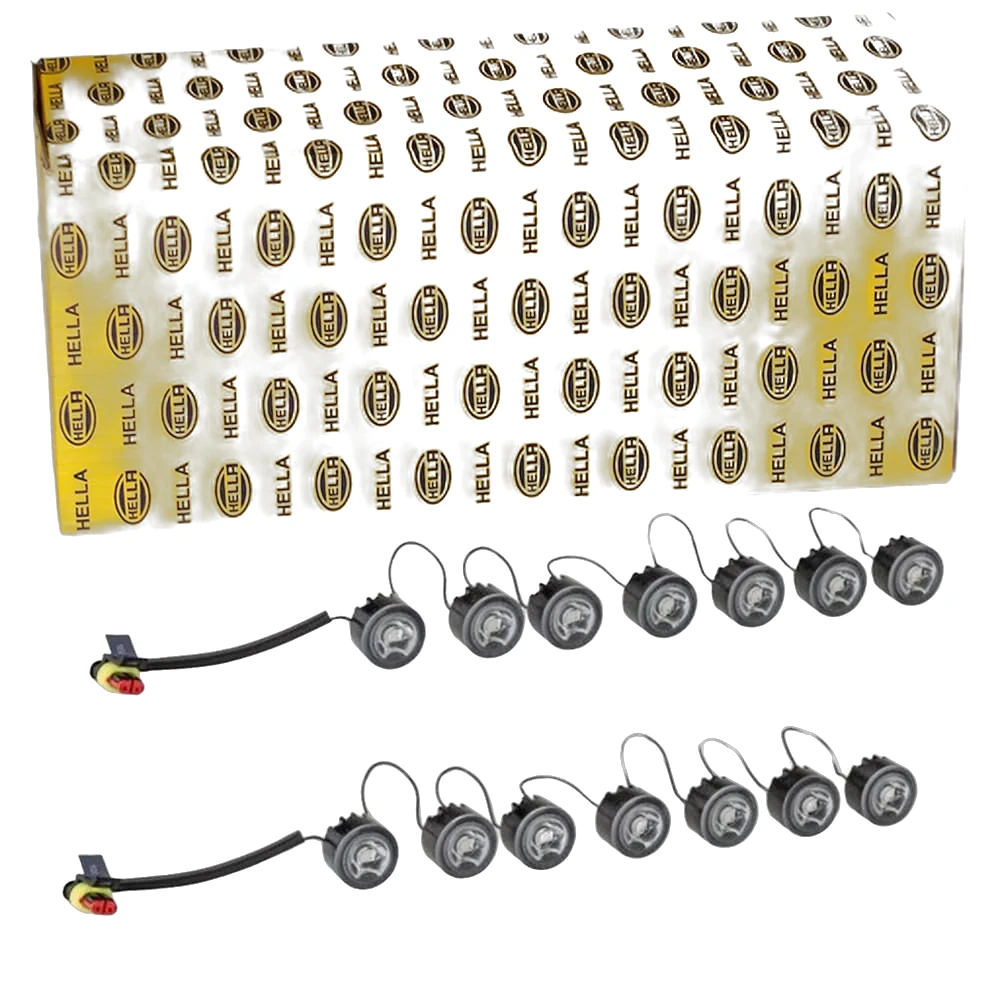HELLA - 2PT 010 458-751 - LED-Tagfahrleuchtensatz, LEDayFlex, 24/12V