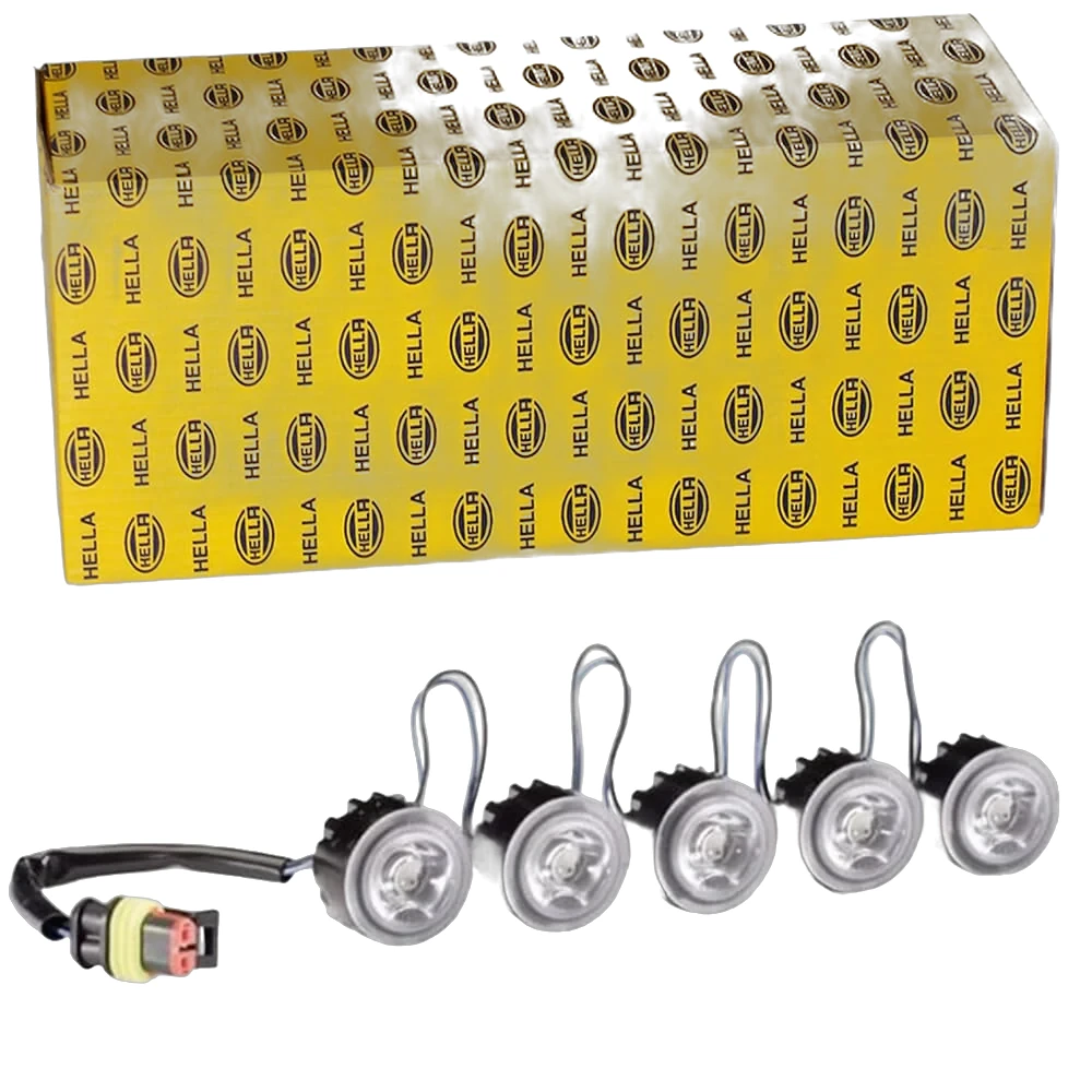 HELLA - 2PT 177 696-701 - LED-Tagfahrleuchtensatz, LEDayFlex, 12/24V