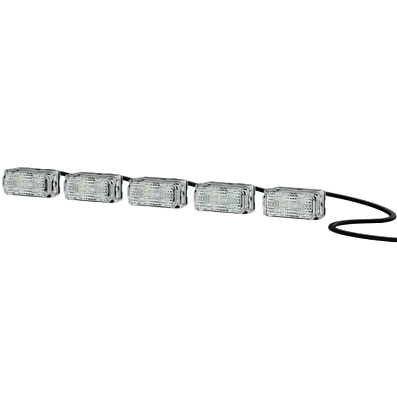 HELLA - 2PT 980 789-901 - LED-Tagfahrleuchtensatz, LEDayFlex II, 24V