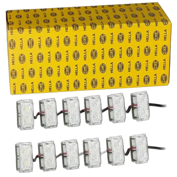 HELLA - 2PT 980 789-941 - LED-Tagfahrleuchtensatz, LEDayFlex II, 24V