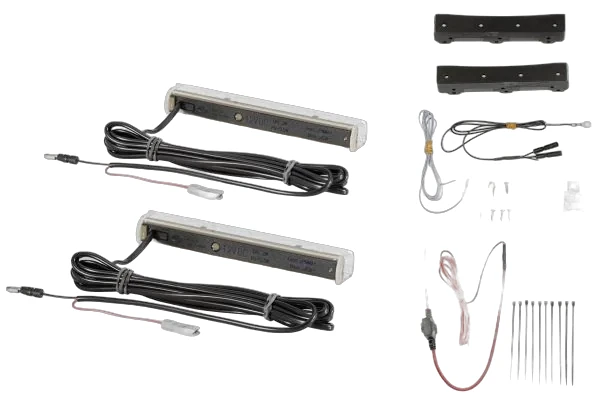 HELLA - 2PT 980 860-801 - LED-Tagfahrleuchtensatz, LEDayLine 15, 12V
