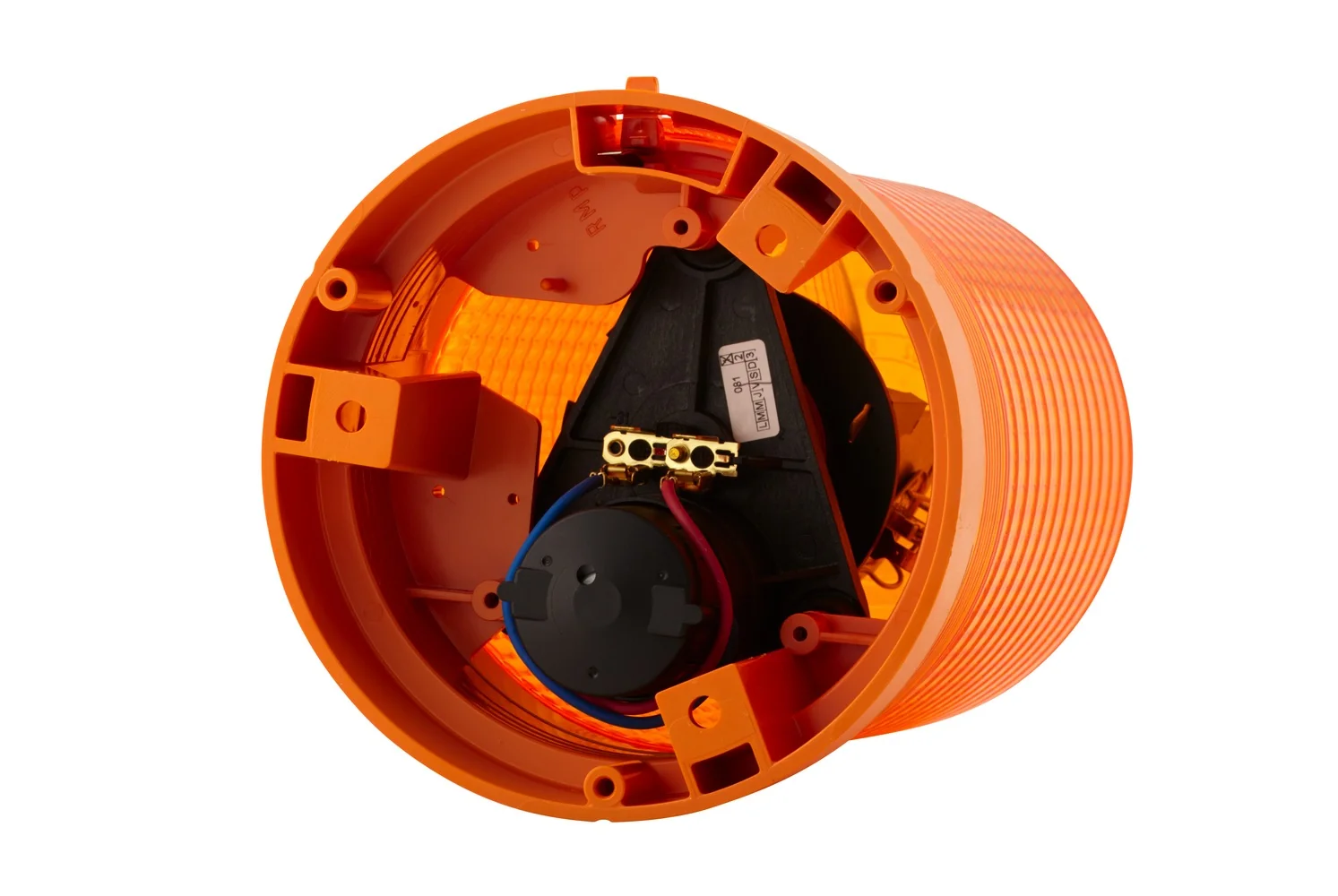 HELLA - 2RL 006 295-111 - Halogen-Rundumkennleuchte, KL 710, 24V, gelb (amber)