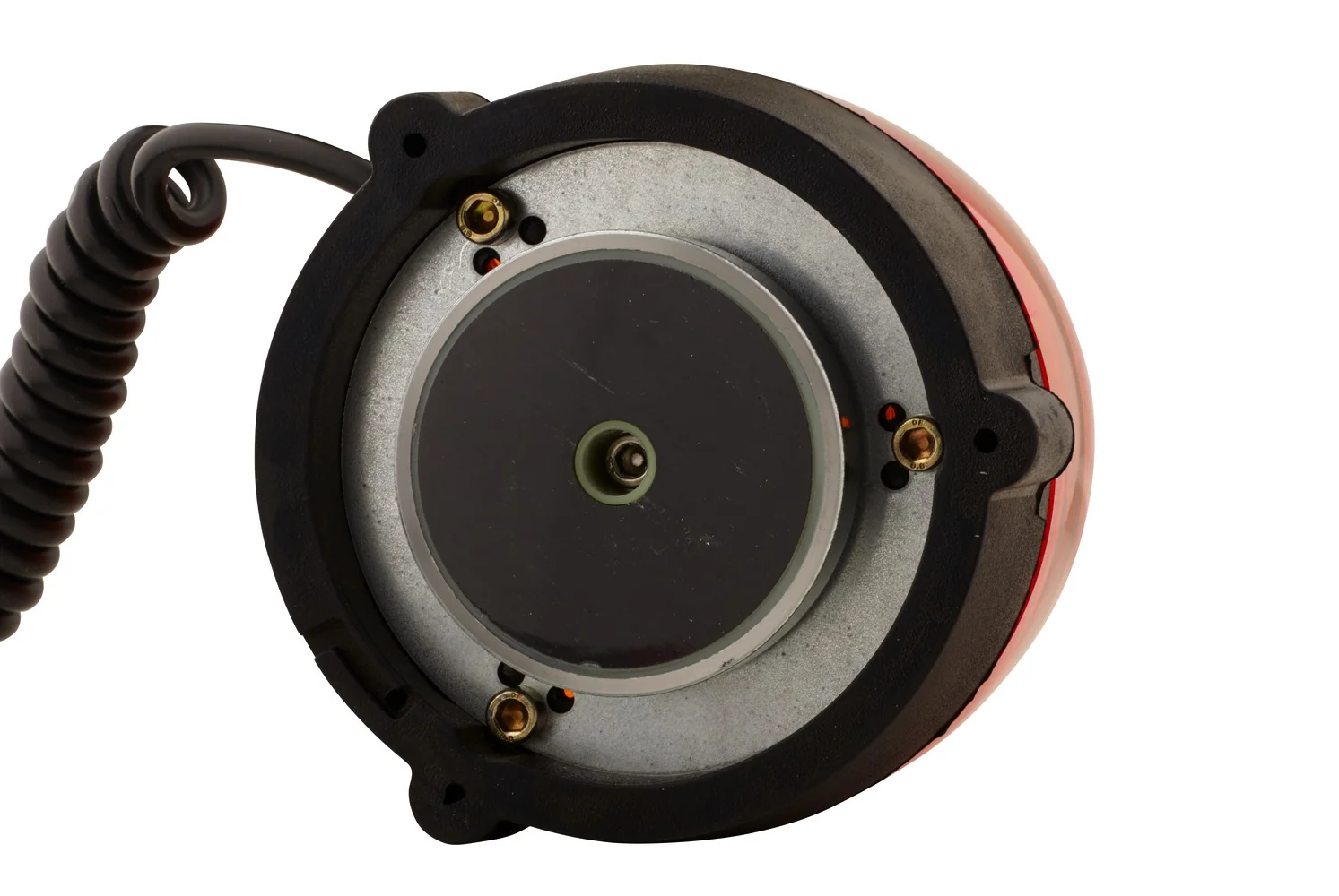 HELLA - 2RL 007 337-031 - Halogen-Rundumkennleuchte, KL Rotafix, 24V, gelb (amber)