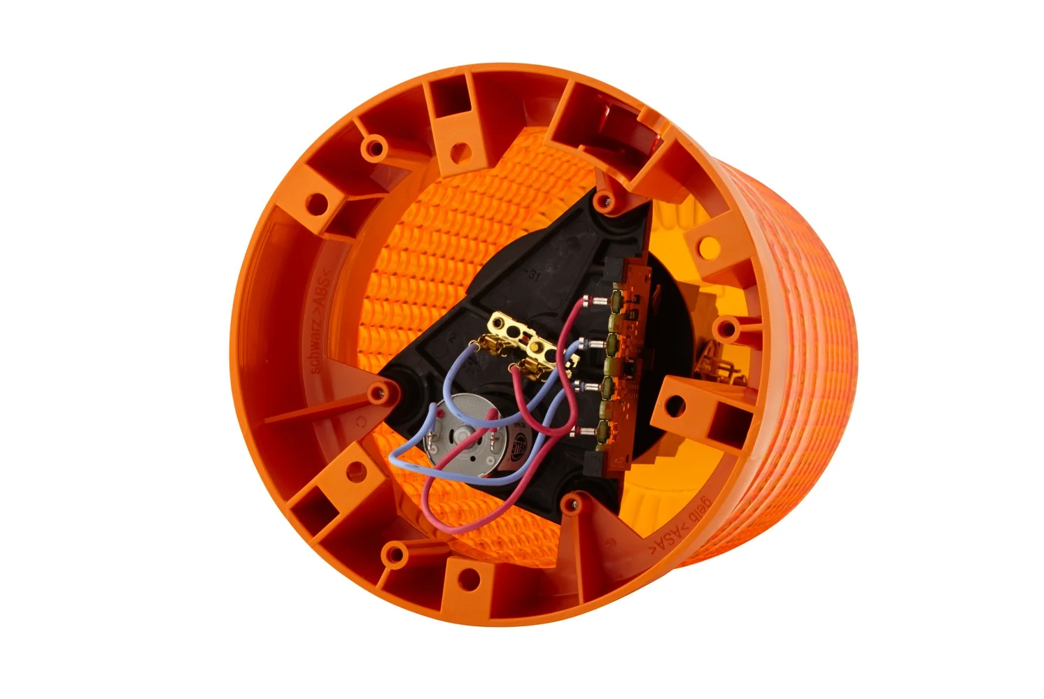 HELLA - 2RL 008 061-101 - Halogen-Rundumkennleuchte, KL 7000, 12V, gelb (amber)
