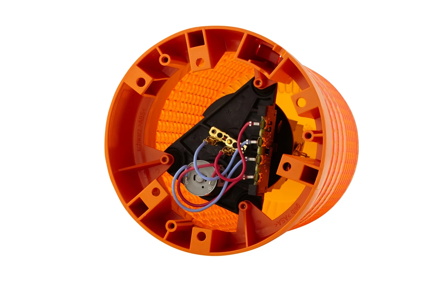 HELLA - 2RL 008 061-111 - Halogen-Rundumkennleuchte, KL 7000, 24V, gelb (amber)