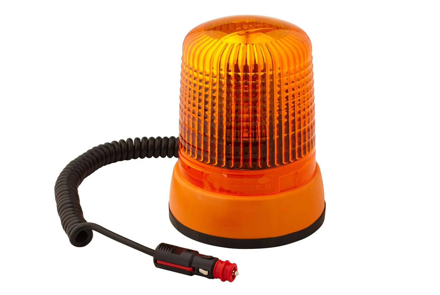 HELLA - 2RL 008 062-101 - Halogen-Rundumkennleuchte, KL 7000, 12V, gelb (amber)