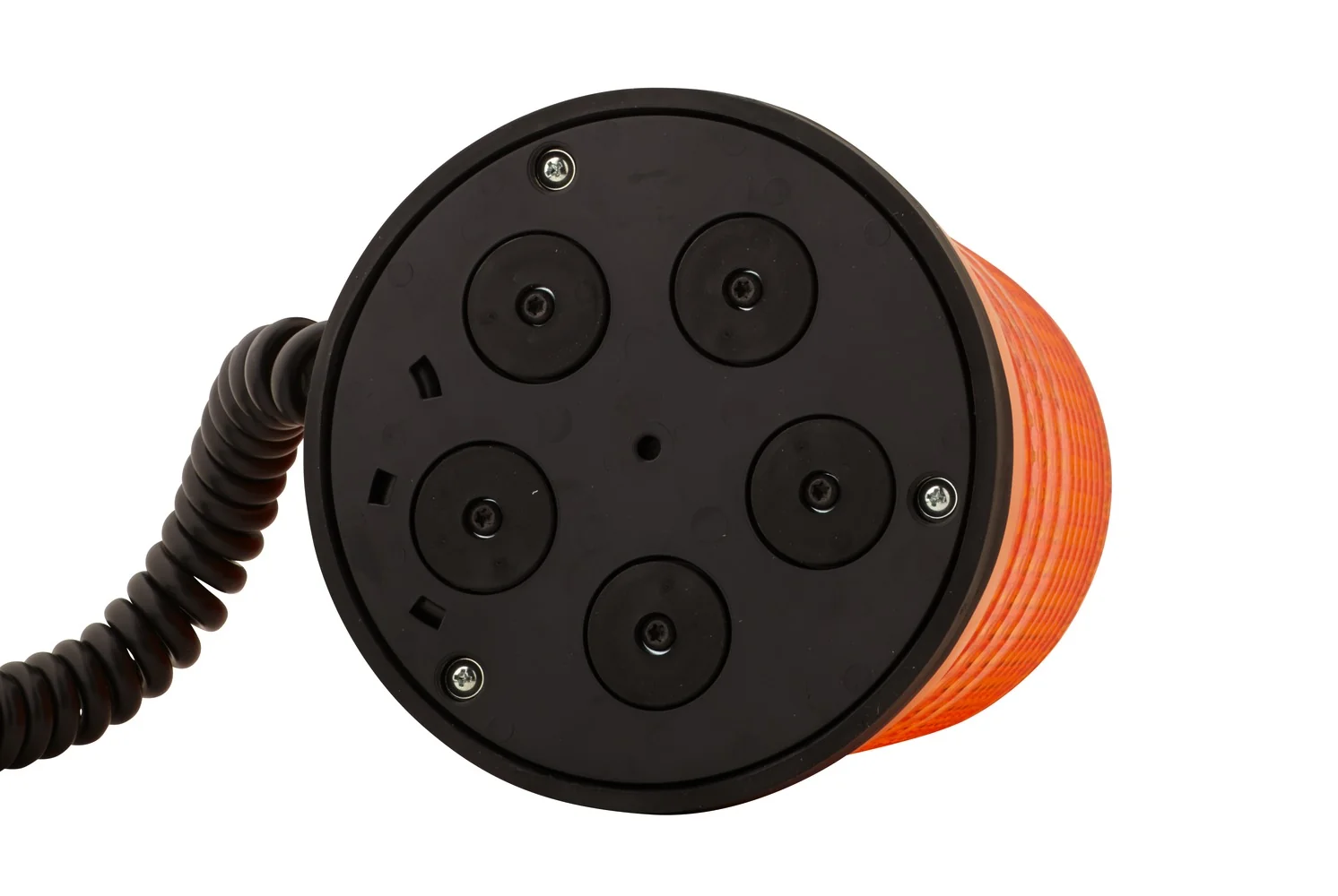 HELLA - 2RL 008 062-111 - Halogen-Rundumkennleuchte, KL 7000, 24V, gelb (amber)