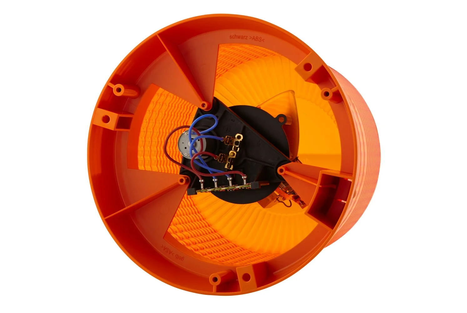 HELLA - 2RL 008 065-101 - Halogen-Rundumkennleuchte, KL 8000, 12V, gelb (amber)