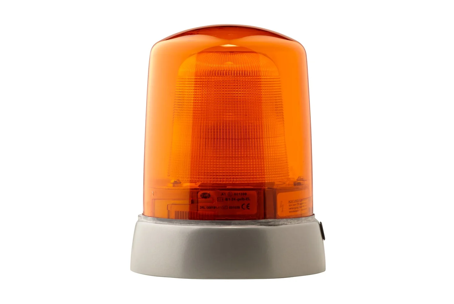 HELLA - 2RL 008 181-111 - Xenon-Blitz-Kennleuchte, KLX 7000, 24V, gelb (amber)