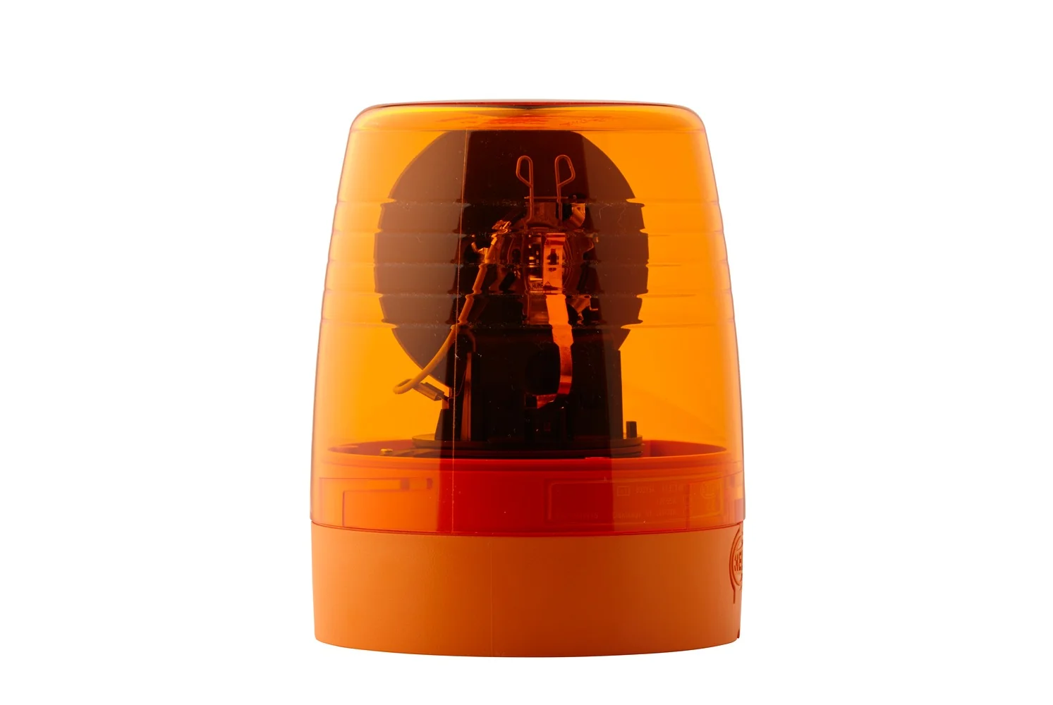 HELLA - 2RL 008 965-011 - Halogen-Rundumkennleuchte, KL JuniorPlus, 24V, gelb (amber)