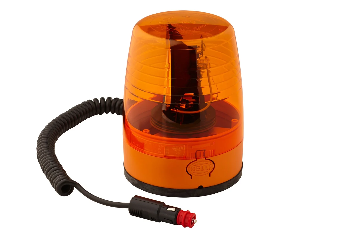 HELLA - 2RL 008 966-001 - Halogen-Rundumkennleuchte, KL JuniorPlus, 12V, gelb (amber)