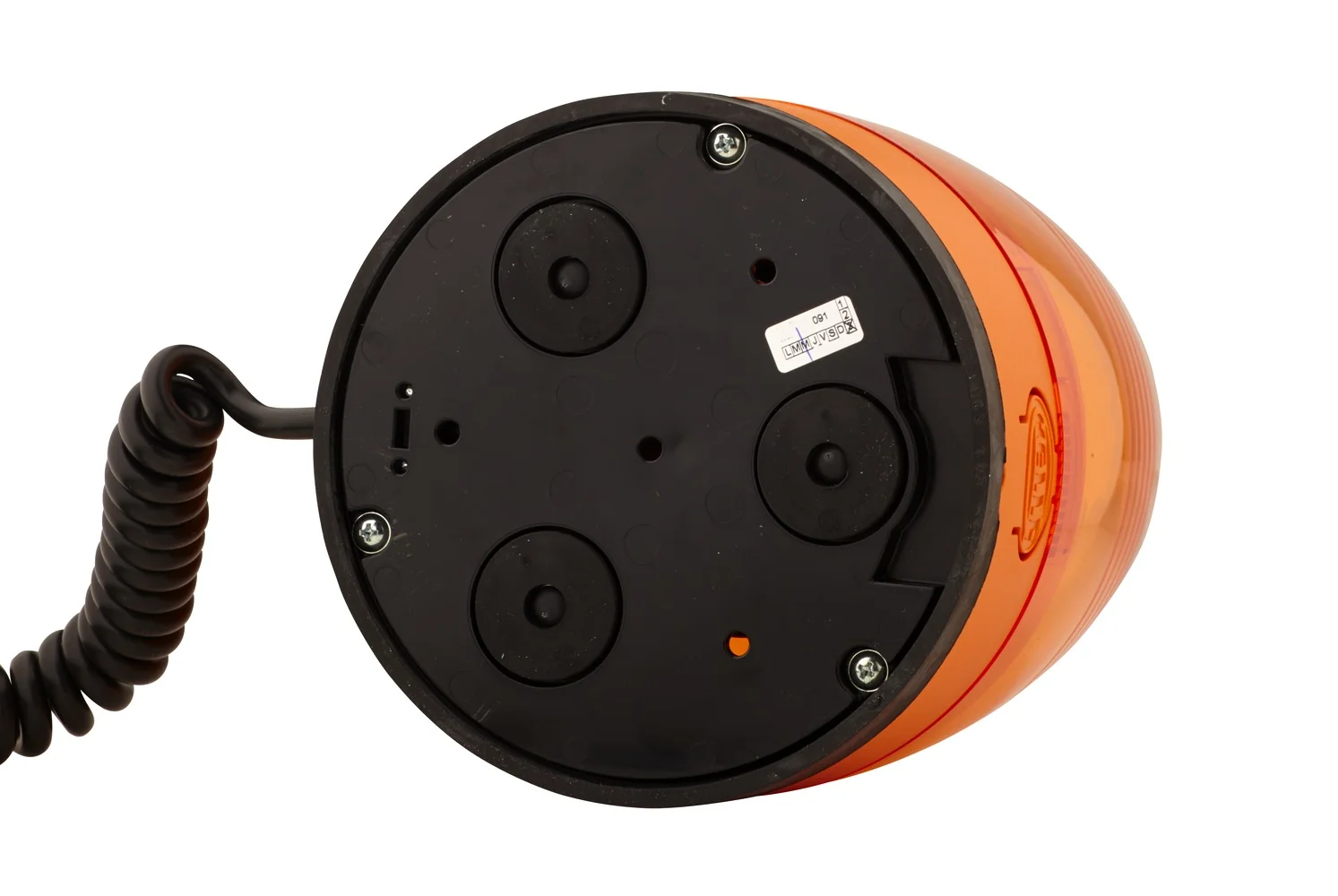 HELLA - 2RL 008 966-001 - Halogen-Rundumkennleuchte, KL JuniorPlus, 12V, gelb (amber)