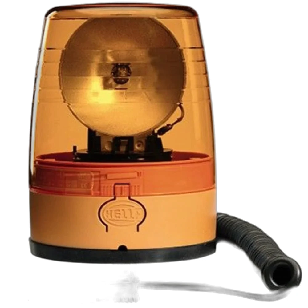 HELLA - 2RL 008 967-031 - Halogen-Rundumkennleuchte, KL JuniorPlus, 12V, blau
