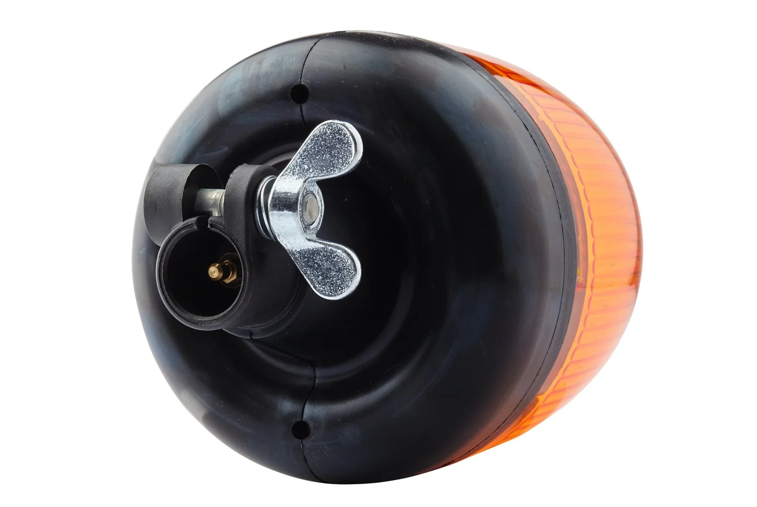 HELLA - 2RL 009 506-001 - Halogen-Rundumkennleuchte, Rota Compact, 12V, gelb (amber)