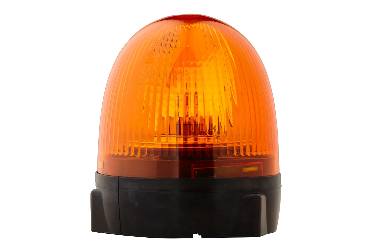 HELLA - 2RL 009 506-201 - Halogen-Rundumkennleuchte, Rota Compact, 12V, gelb (amber)