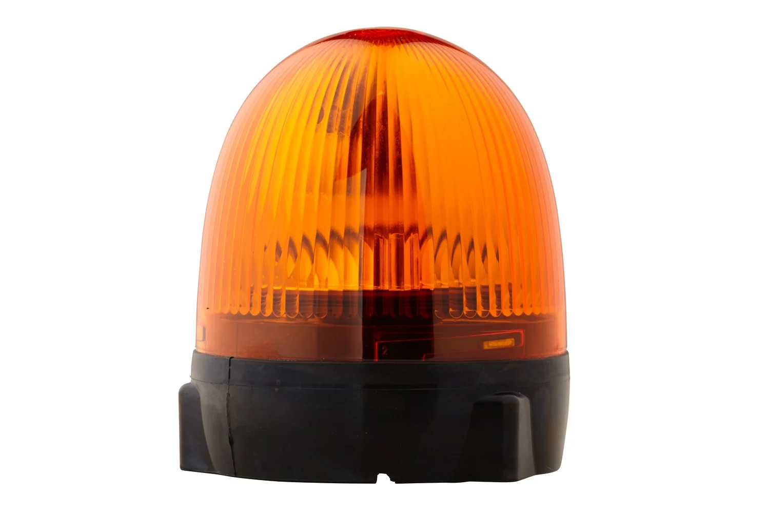 HELLA - 2RL 009 506-211 - Halogen-Rundumkennleuchte, Rota Compact, 24V, gelb (amber)